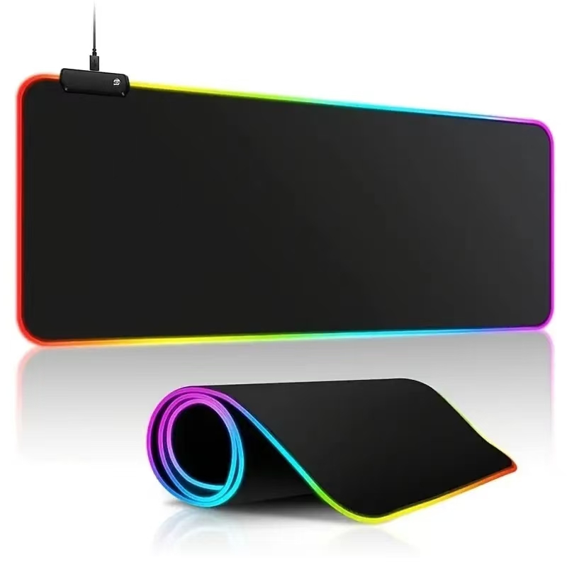 Esports Gaming Table - LED Light Mousepad RGB Keyboard Cover
