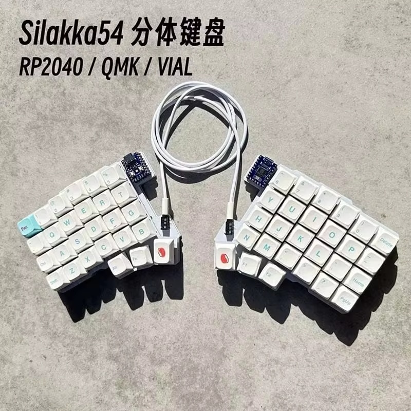 Silakka54 Ergonomic Split Mech - Zero Esports Gaming Gear recension och pris